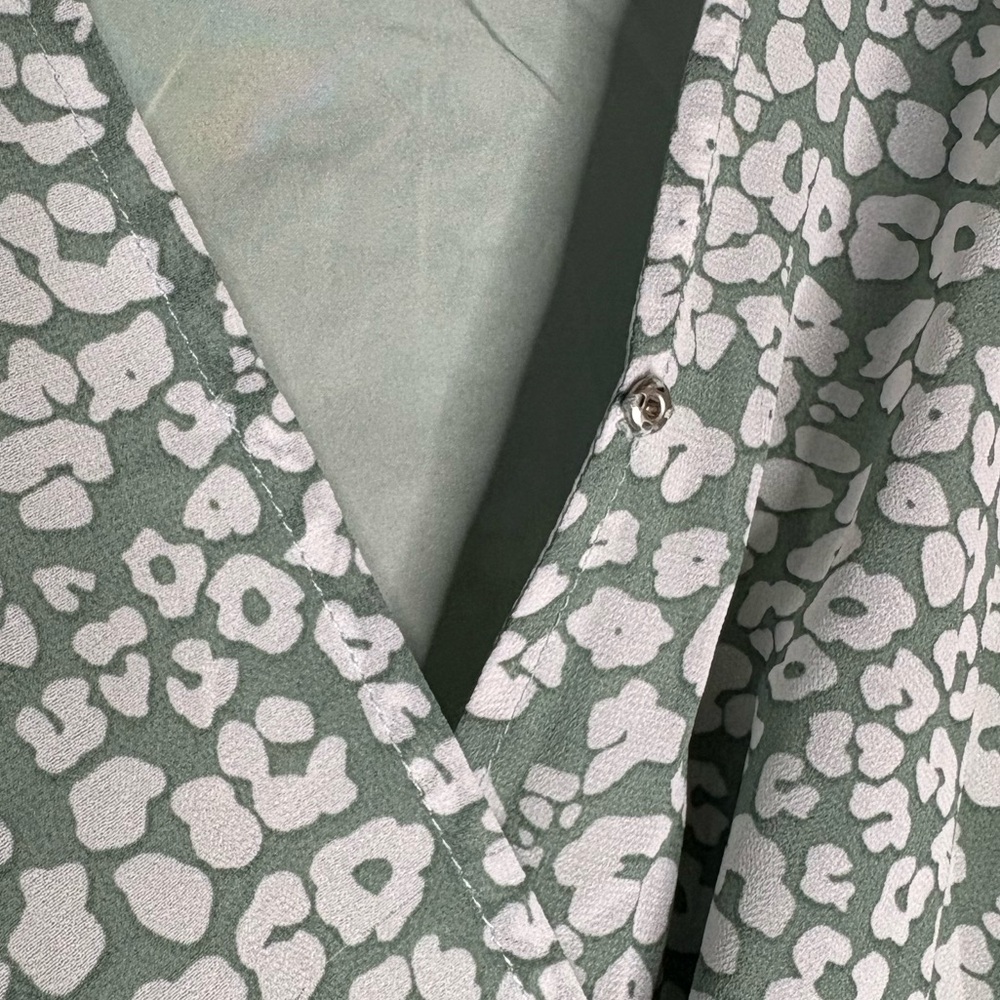 Green Floral Maxi Dress - Picture 8 of 12